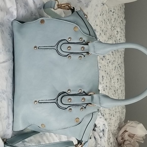 Light blue handbag - Picture 2 of 5